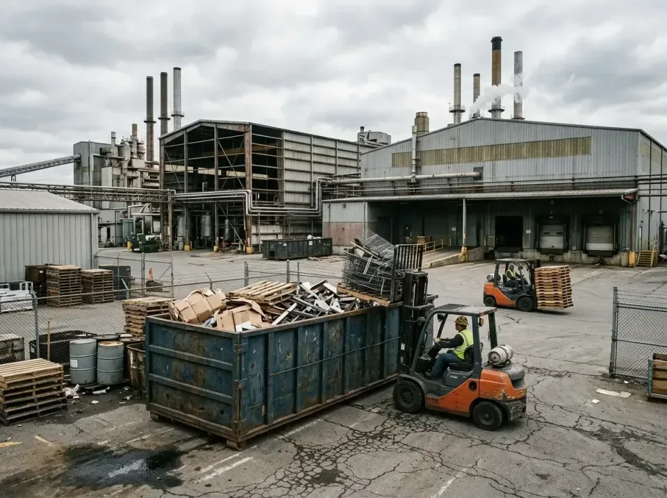 industrial-factory-scrap-conta-003 — frequently asked questions, Cheap Roll-off Dumpster Rentals in Shelley, ID